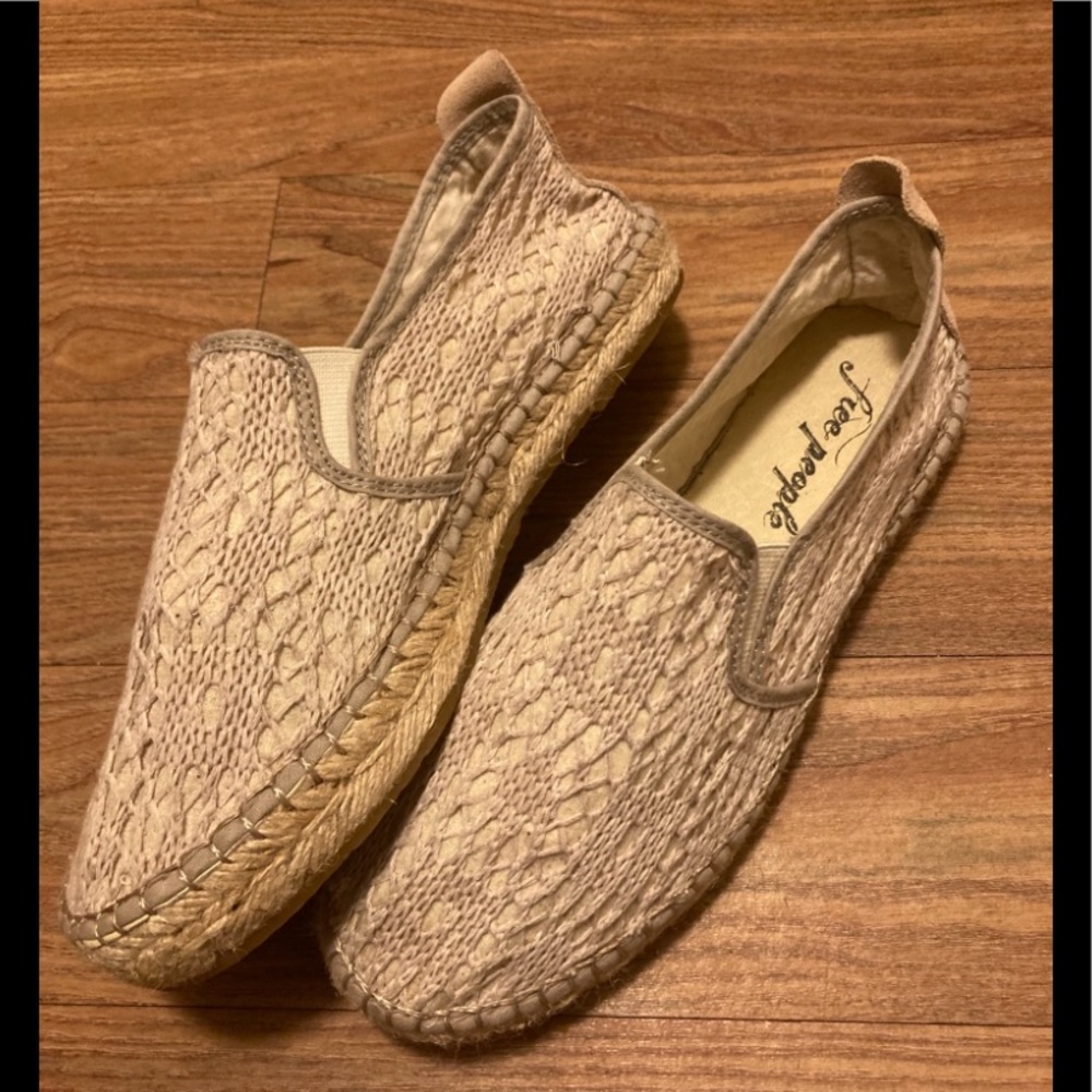 Free People Freeway Espadrilles- New in Box